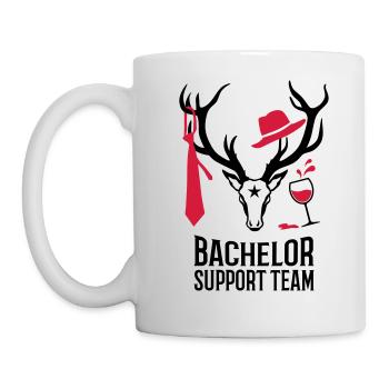 243 Cerfs Gentlemen Bachelor Support Team - Mug blanc - blanc - Gauche