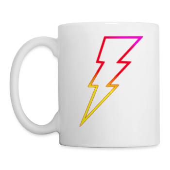 Foudre - Mug blanc - blanc - Gauche