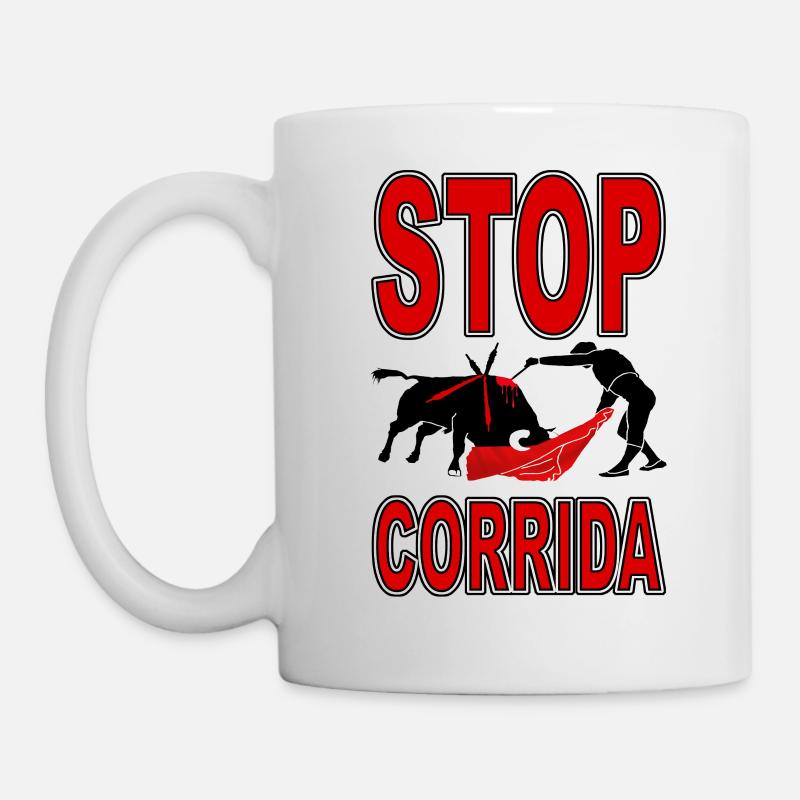 Anti corrida - Mug blanc - blanc