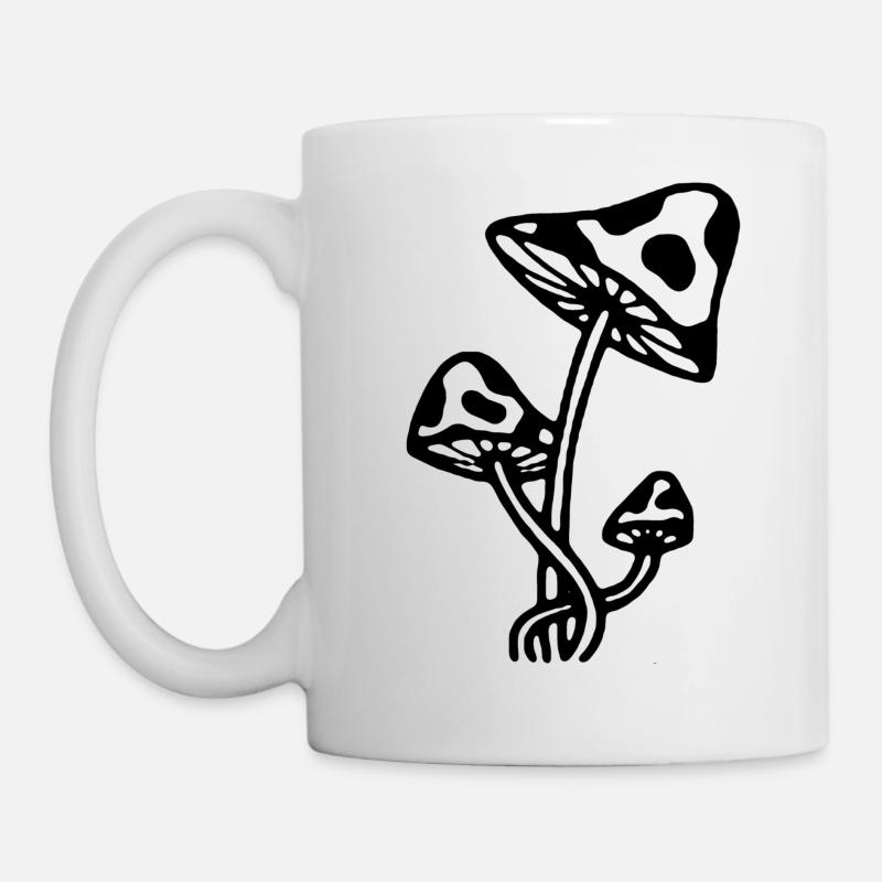 MUSHROOMS - Mug - white