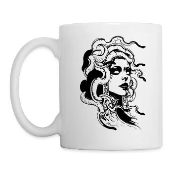Méduse - Mug blanc - blanc - Gauche