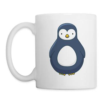 Cute Penguin - Mug - white - Left