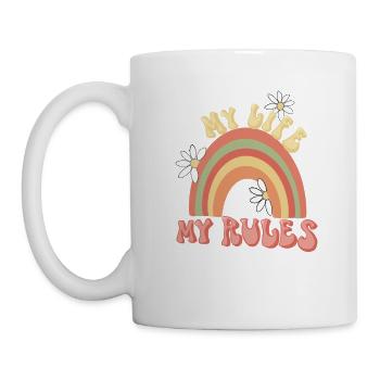 ARC EN CIEL70s - Tasse - Weiß - Links
