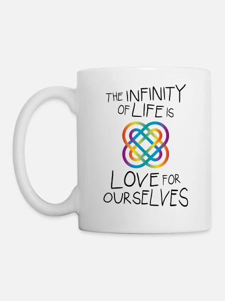 INFINITY No.2 - Tasse - Weiß