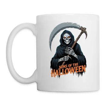 Halloween Grim Reaper - Mug - white - Left