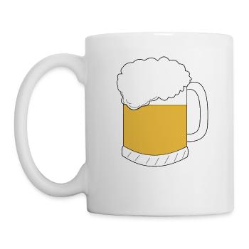 Beer - Mug - white - Left