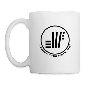 Accordion - ...because it's the most diverse! - Tasse - Weiß - Links