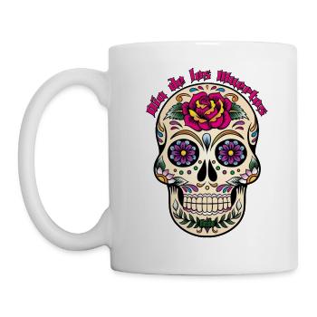 Dia de los Muertos dos - Mug - white - Left