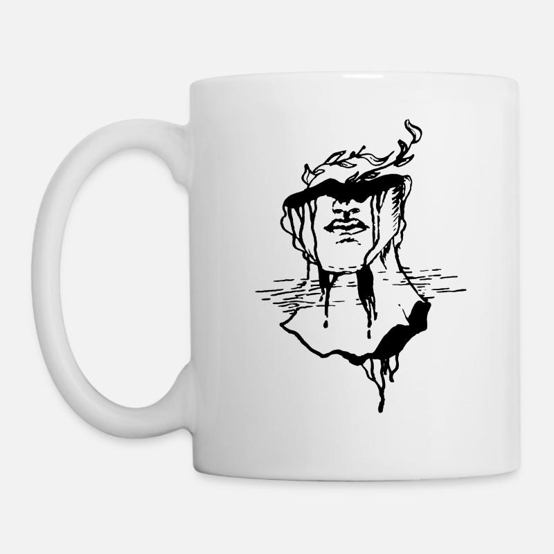 Kopf - Tasse - Weiß