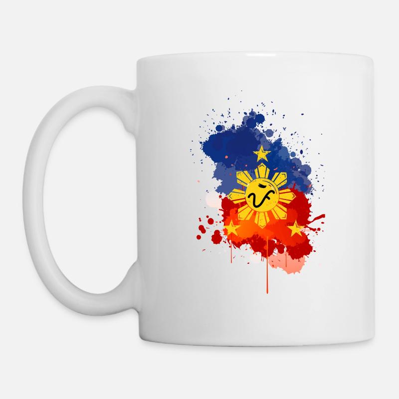 Philippines Flag Gift Idea Baybayin Pi - Mug - white