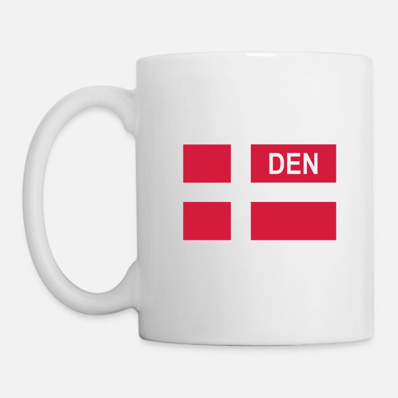 Danish Tactical Flag Denmark - Denmark - DEN - Mug - white