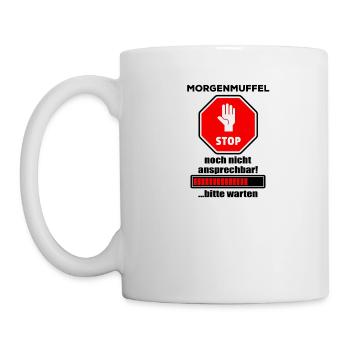 Les muffins du matin - Mug blanc - blanc - Gauche