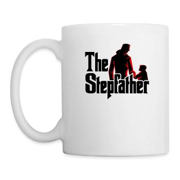 Mens The Stepfather product Funny Gift For Step - Mug - white - Left