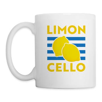 Limoncello Zitronen Tomato Girl Summer Italien - Tasse - Weiß - Links