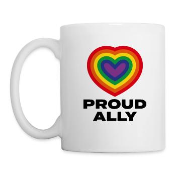 Proud Ally - Mug - white - Left
