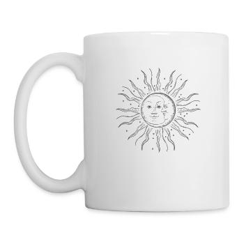 Moon sun moon sun - Mug - white - Left