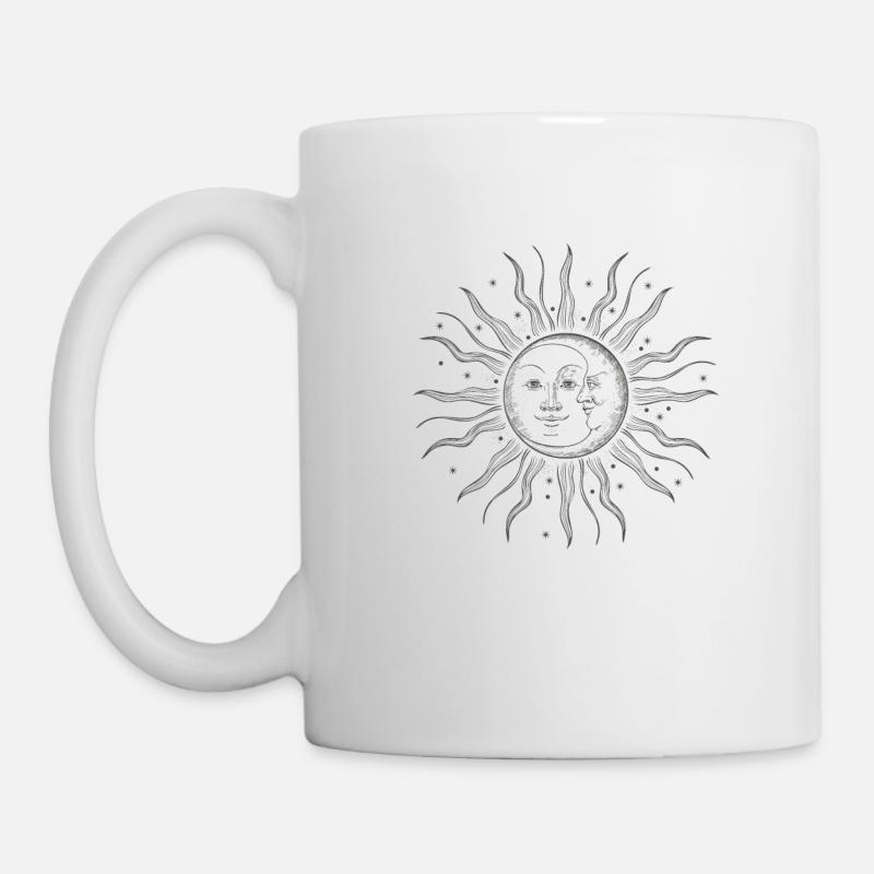 Soleil de lune Soleil de lune - Mug blanc - blanc