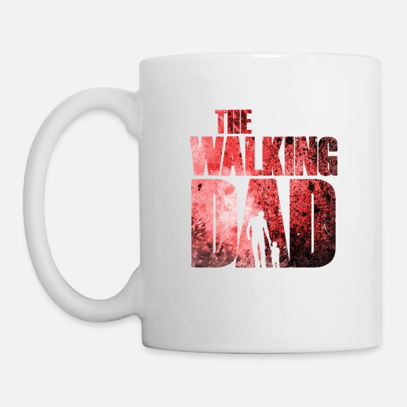 Le père et le fils de Walking Dad - Mug blanc - blanc