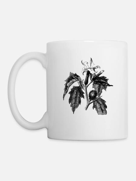 Stechapfel - Tasse - Weiß