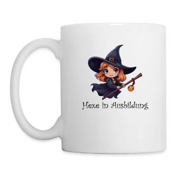 Hexe in Ausbildung - Tasse - Weiß - Links