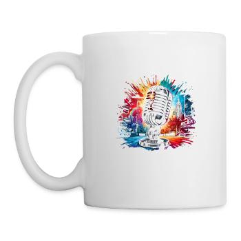 I Love Hip Hop Music Breakdance Rap Breakdance - Mug - white - Left