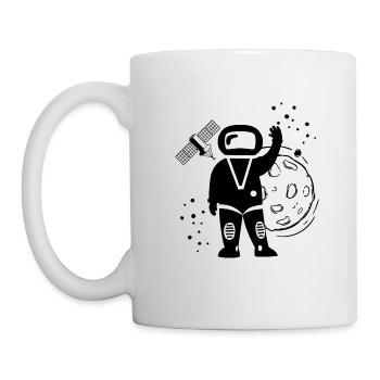 Astronaute - Space Cosmos Space Shuttle Universe - Mug blanc - blanc - Gauche