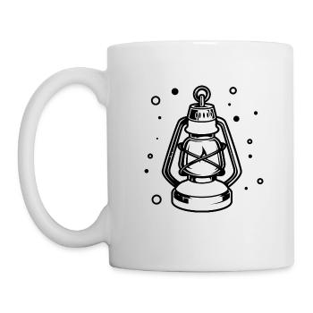 Night Lamp - Storm Lantern Mine Lamp - Mug - white - Left