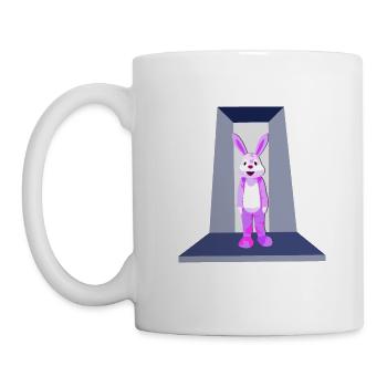 Pink Rabbit - Mug - white - Left
