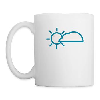 Weather changeable 2 - Mug - white - Left