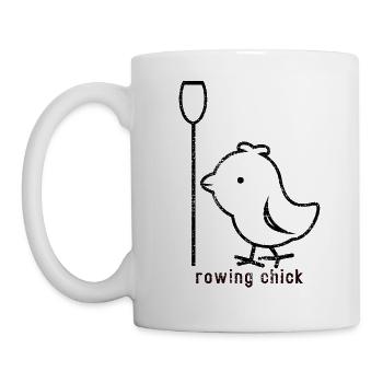 Aviron femmes - Mug blanc - blanc - Gauche
