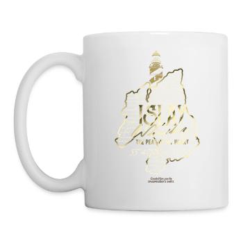 Whisky From Islay Peat Of My Heart - Tasse - Weiß - Links