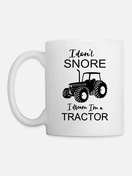 Traktor Trecker Landwirt Bauer Geschenk lustig - Kop/krus - hvid