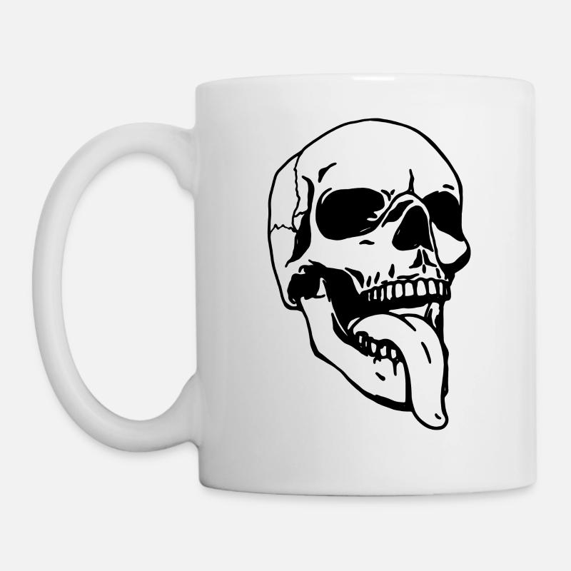 Skull - Mug - white