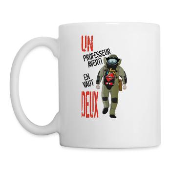Stop la violence à l'école ! Grève des enseignants - Mug blanc - blanc - Gauche