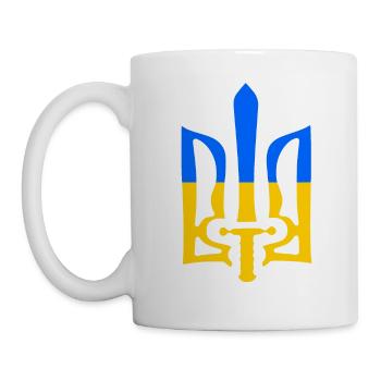 ukraine - Tasse - Weiß - Links