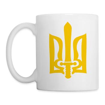ukraine - Tasse - Weiß - Links
