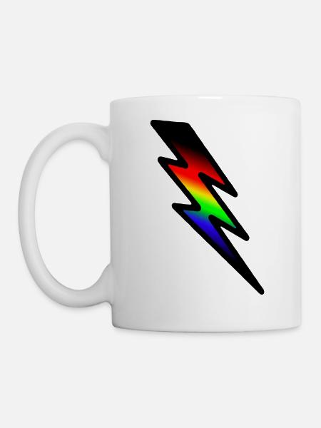 Rayon Foudre - Mug blanc - blanc