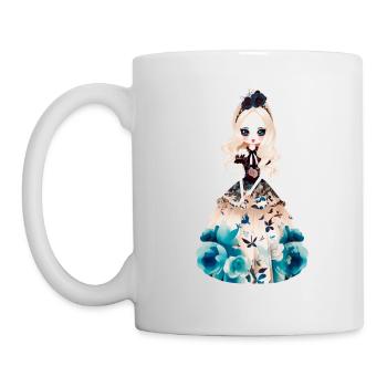 alisa 1 - Tasse - Weiß - Links