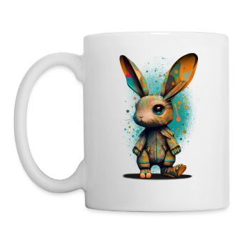 Buddy Bunny - Mug blanc - blanc - Gauche
