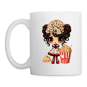 Lady Sweet Popcorn - Mug - white - Left