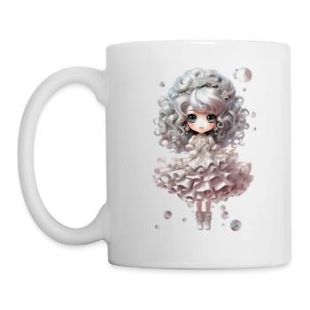 Guimauve Dollie - Mug blanc - blanc - Gauche