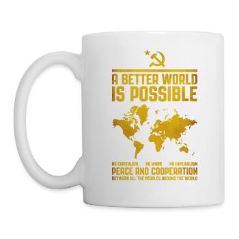Un monde meilleur 2 - Mug blanc - blanc - Gauche