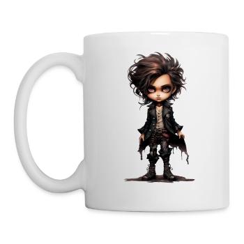 Dollie Noir - Mug blanc - blanc - Gauche