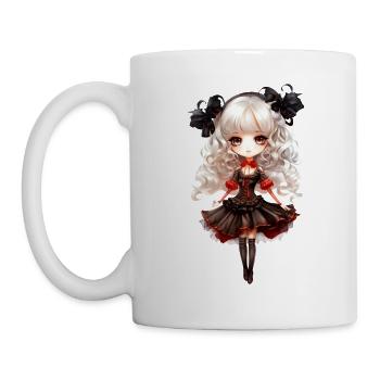 Dollie Noir - Mug blanc - blanc - Gauche