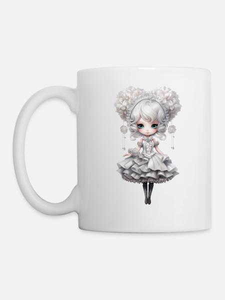 Dollie Cloud - Tasse - Weiß