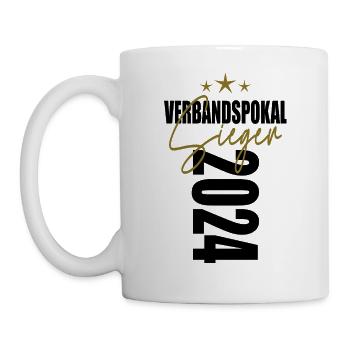 Verbandspokal Sieger 2024 - Tasse - Weiß - Links