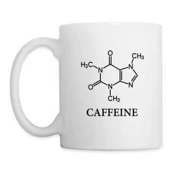 Café - Chimie Caféine - Mug blanc - blanc - Gauche