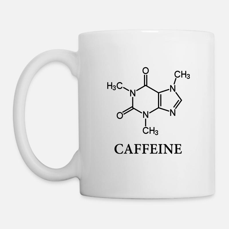 Coffee - Chemistry Caffeine - Tasse - Weiß