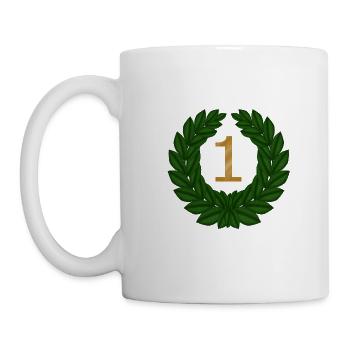 No. 1 - Mug - white - Left