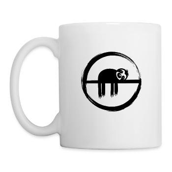 Paresseux Se détendre Relaxant - Mug blanc - blanc - Gauche
